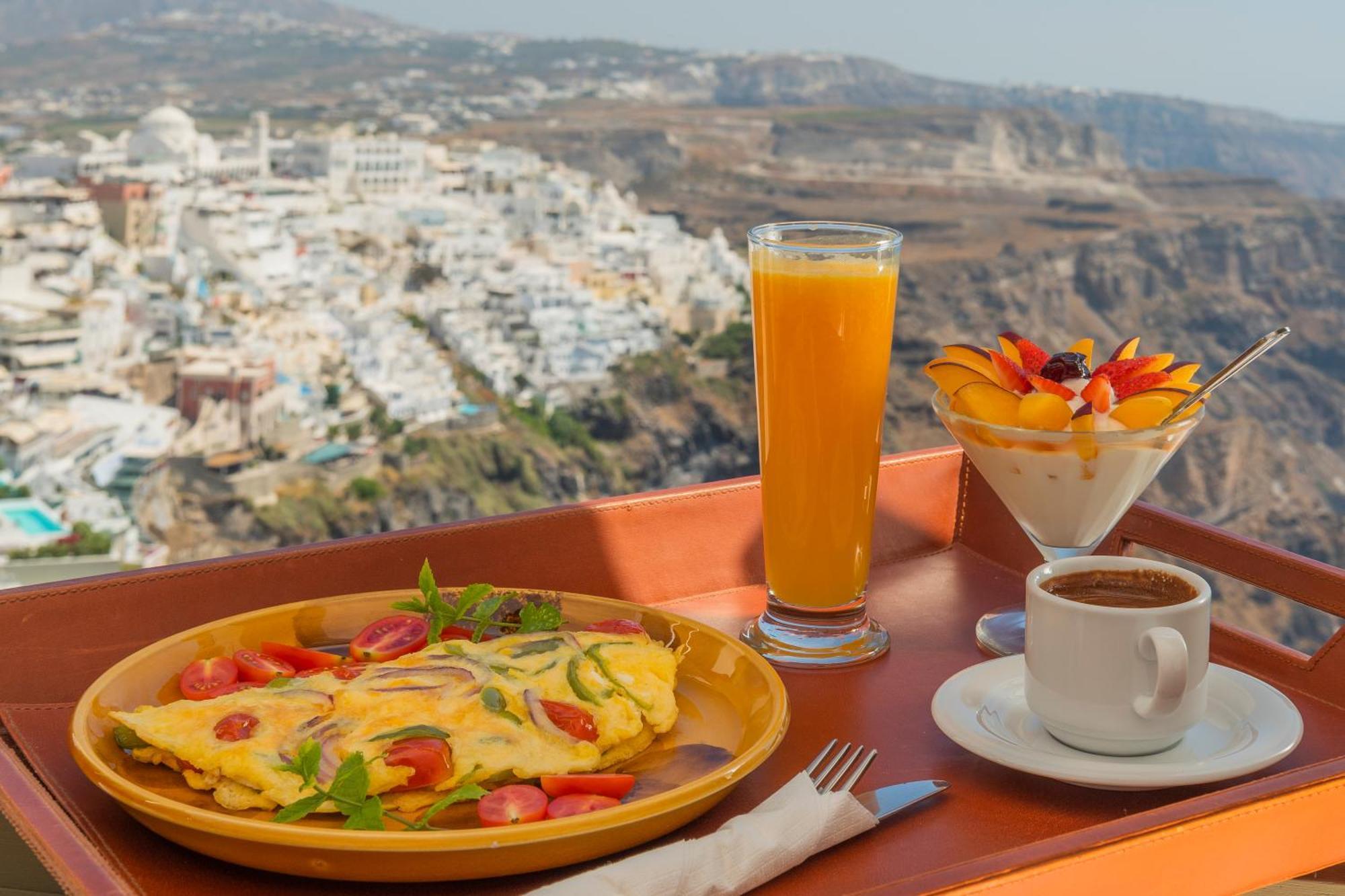 Anthos Caldera Suites Fira  Eksteriør bilde